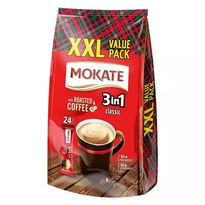 Mokate classic 3in1 kávéspecialitás 20x17g+4db
