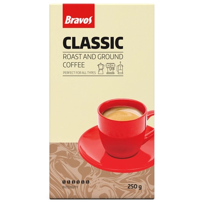 Bravos classic őrölt kávé 250g