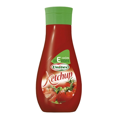 Univer E-mentes flakonos ketchup 470g