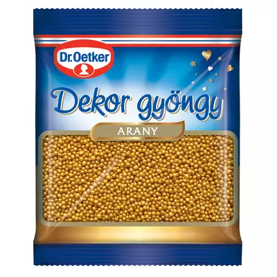 Dr. Oetker arany dekor gyöngy 30 g