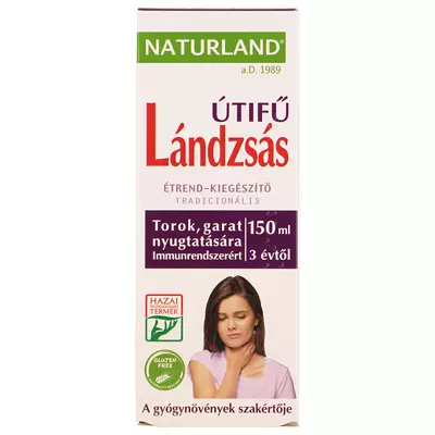 Naturland lándzsás útifű tradicionális folyékony étrend-kiegészítő készítmény 150 ml