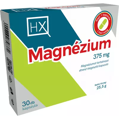 HX magnézium 375mg 30db