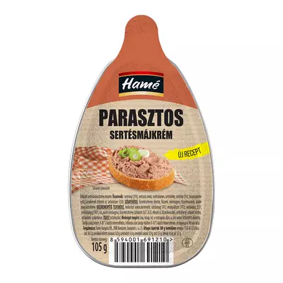 Hamé parasztos sertésmájkrém 105 g