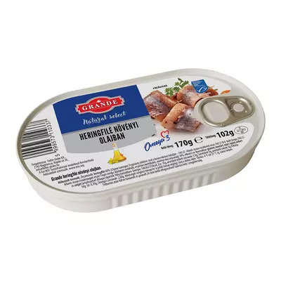 Grande heringfilé olajban 170 g