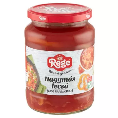 Rege hagymás lecsó 680g