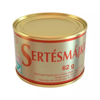 Sertésmájkrém 62 g