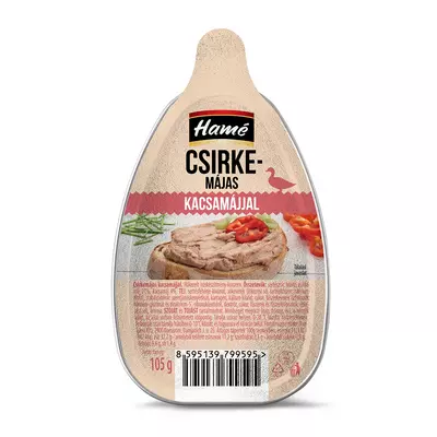 Hamé csirkemájas kacsamájjal 105 g