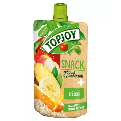 Topjoy trópusi gyümölcs+rizs püré 120g