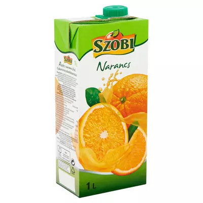 Szobi narancs üdítő 12% 1l