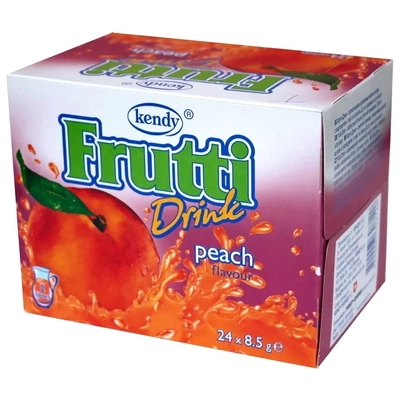 Frutti őszibarack ízű italpor 8,5g