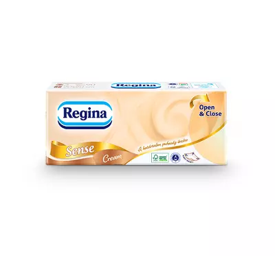 Regina sense papír zsebkendő 90 db 3rét Cream