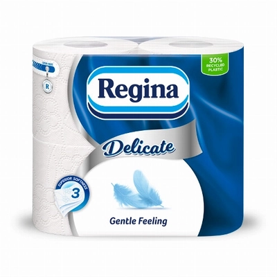 Regina delicate illatmentes toalettpapír 4tekercs 3rétegű 
