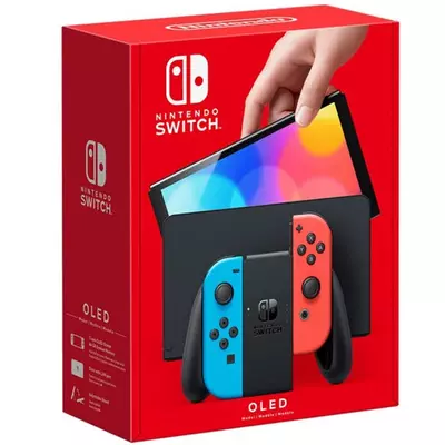 Nintendo Switch OLED Console Neon