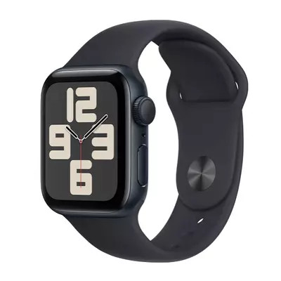 Apple Watch SE (2023) GPS 40mm Midnight Aluminium Case with Sport Band S/M - Midnight