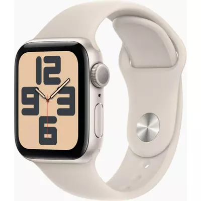 Apple Watch SE2 (2023) V2 GPS 44mm Starlight Aluminium Case with Sport Band M/L - Starlight