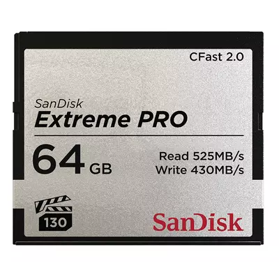 Sandisk Cf extreme pro 64 GB memóriakártya 525mb/s SDCFSP-064G-G46D (139791)