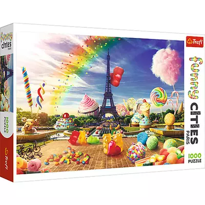 Crazy City: Édes Párizs 1000db-os puzzle - Trefl