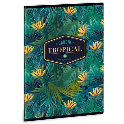 Ars Una: Tropical Florida sima füzet A/5 40lapos
