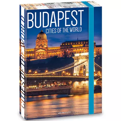 Cities: Budapest füzetbox A/5-ös méretben