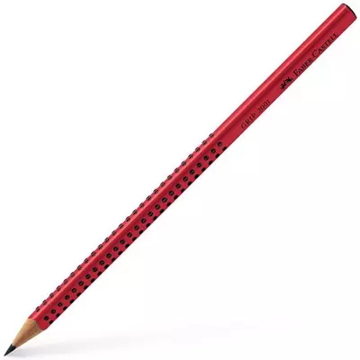 Faber-Castell: Grip 2001 grafit ceruza B piros