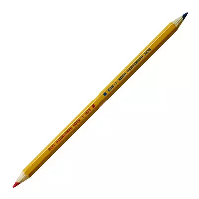 ICO: KOH-I-NOOR kétszínű ceruza (piros-kék)