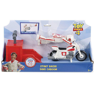 Toy Story 4: Duke Caboom motoros kaszkadőr figura játékszett - Mattel