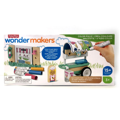 Fisher-Price: Wonder Makers színezős fagyiskocsi - Mattel
