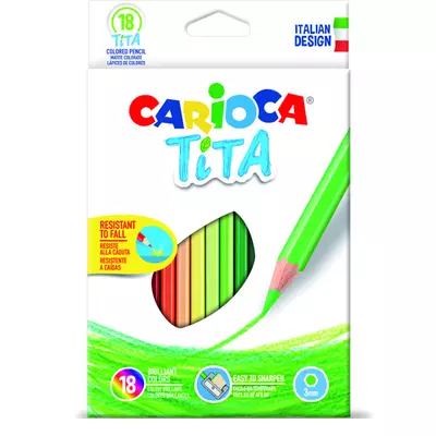 Tita színesceruza szett 18db-os - Carioca
