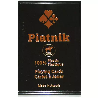 100% plasztik römikártya 1*55 lap - Piatnik