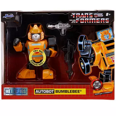 Transformers: Metalfigs űrdongó figura játék fegyverekkel 10cm - Simba Toys