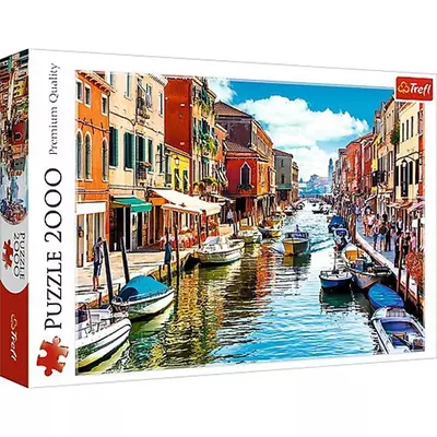 Murano-sziget Velence 2000db-os puzzle - Trefl
