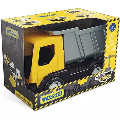 Tech Truck sárga dömper 23cm - Wader