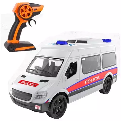 RC Rescue távirányítós rendőrségi kisbusz 2,4GHz 1/12