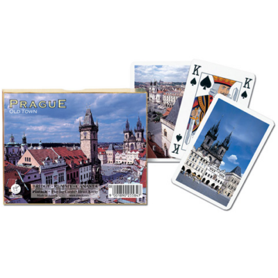 Luxus römi kártya - Prága belváros 2x55 lap - Piatnik