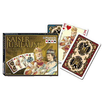 Luxus römi kártya - Kaiser Jubiläum 2x55 lap - Piatnik