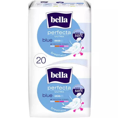Bella egészségügyi betét perfecta blue 10+10db
