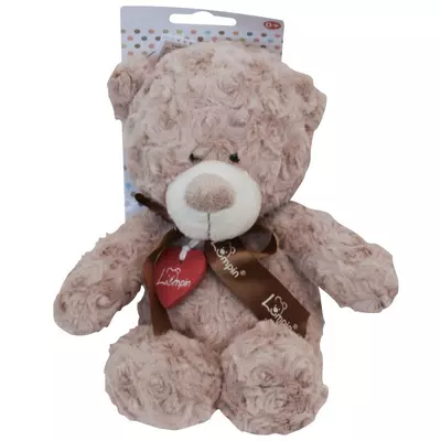 Lumpin plüss Teddy maci nyakkendővel 33cm