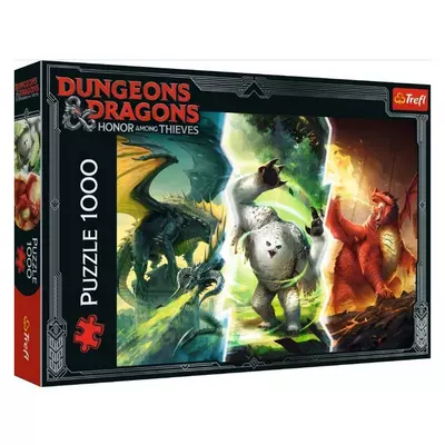 Dungeons & Dragons Legendás szörnyek 1000db-os puzzle - Trefl