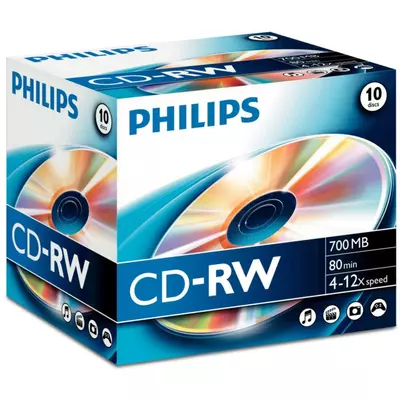 Philips CD-RW80 12x újraírható