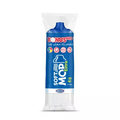 BonusPro Softmop extra felmosófej 160gr - kék