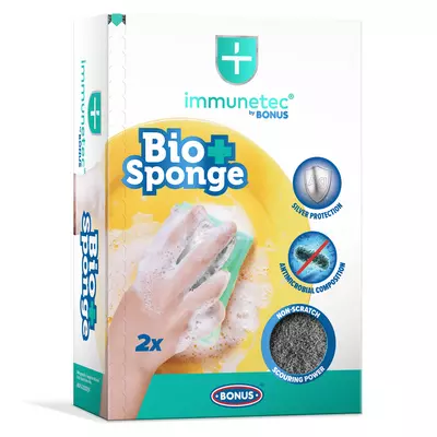 Immunetec Bonus bio sponge mosogatószivacs ezüsttel 2 db