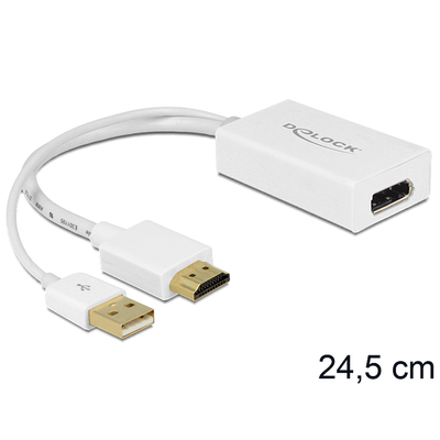 Delock HDMI-A apa > Displayport anya adapter