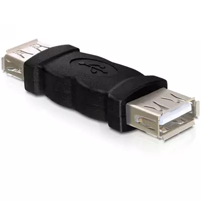 Delock Adapter nemváltó USB-A anya - USB-A anya