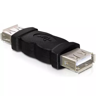 Delock Adapter nemváltó USB-A apa - USB-A apa