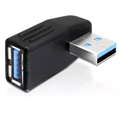 Delock adapter USB 3.0 apa-anya, vízszintesen 270°-ban forgatott