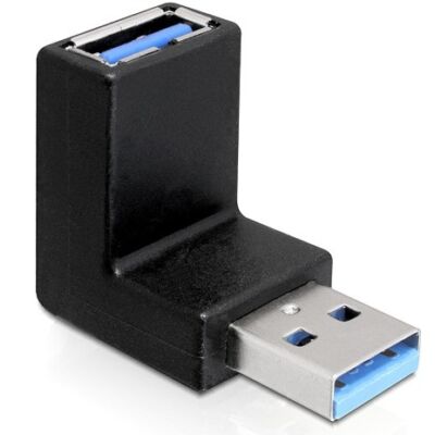 Delock USB 3.0 adapter, apa-anya 90° fokban függőlegesen forgatott