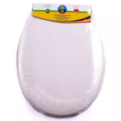 Duroplast műanyag WC ülőke zsanérokkal fehér színben TS-DP-PL-W