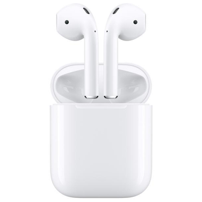 Apple AirPods 2 vezeték nélküli fülhallgató töltő tokkal 2. generáció, fehér (white)