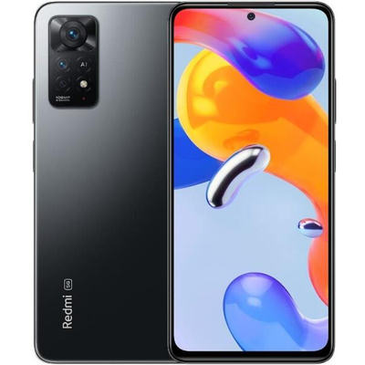 Xiaomi Redmi Note 11 Pro 5G Dual Sim 6GB RAM 128GB grafit szürke (graphite grey) kártyafüggetlen okostelefon