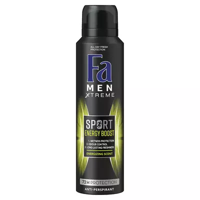 Fa Men Sport Energy Boost izzadásgátló deospray 150ml spray dezodor
